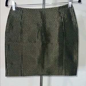 Cedric Charlier Metallic Skirt